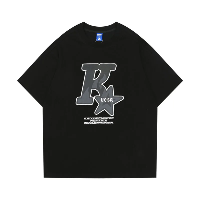 

Футболка с надписью Summer N Retro в европейском стиле и стиле Хай-стрит