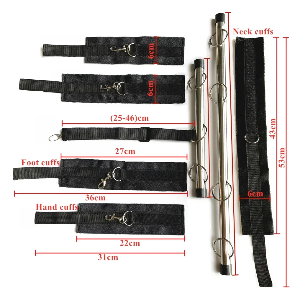 Детский разбрасыватель наручники манжеты на лодыжку Комплект Фетиш-фиксаторов