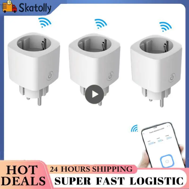 

Power Monitoring Wifi Socket bluetooth-compatible Wifi Dual Mode Socket Wifi Dual Mode Power Monitor Socket Smart Plug