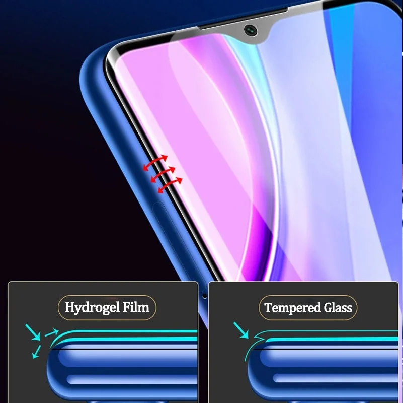 3 шт. гидрогелевая защитная пленка для экрана Umidigi Note 90 G9 G6 G1 PLUS C1 A15T G9A G9C G9T G100 100