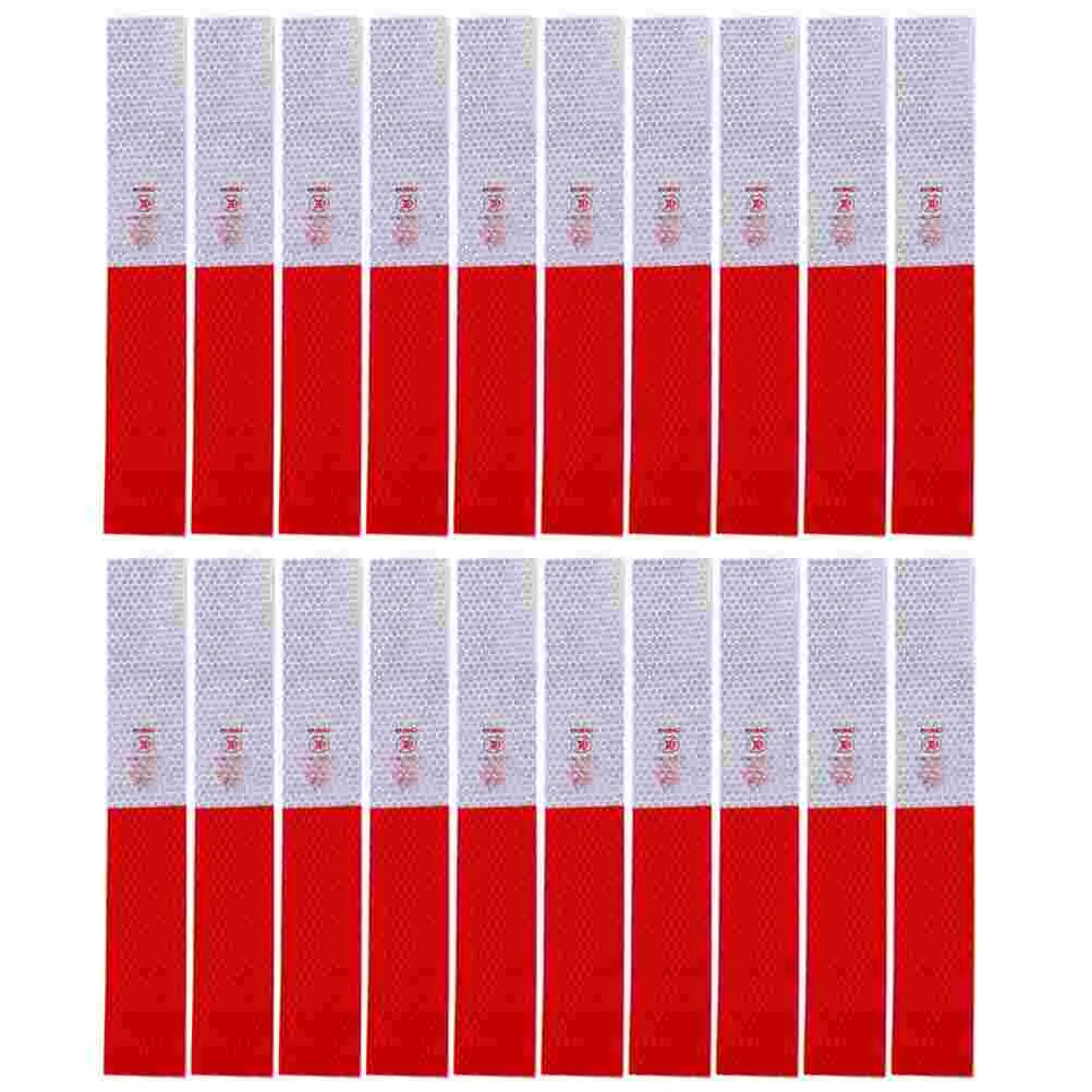 

30pcs Professional Car Warning Reflective Sticker Useful Vehicle Safety Stickers