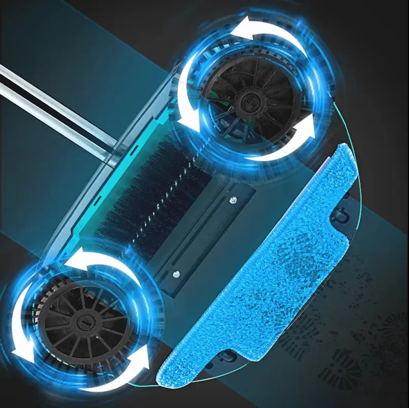 Новинка 2022 подметальная машина из нержавеющей стали ручной подметальный аппарат