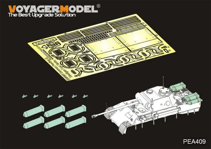 

Voyager 1/35 PEA409 WWII German Panther D "Stadtgas" Fuel Tanks(GP)