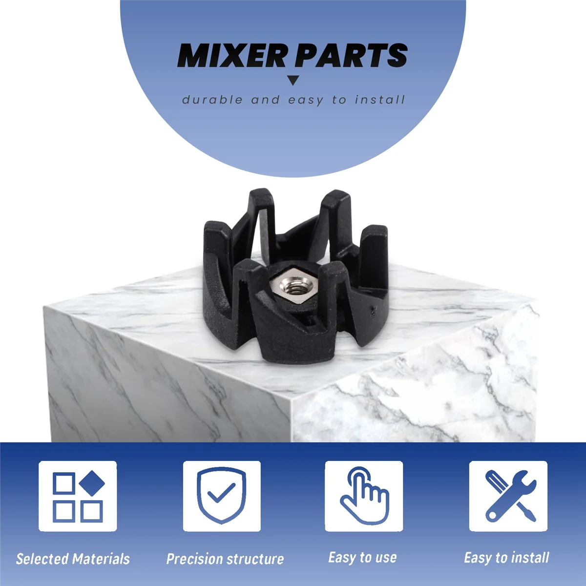 Пластиковый вал для HR2003 HR2004 HR2024 HR2027