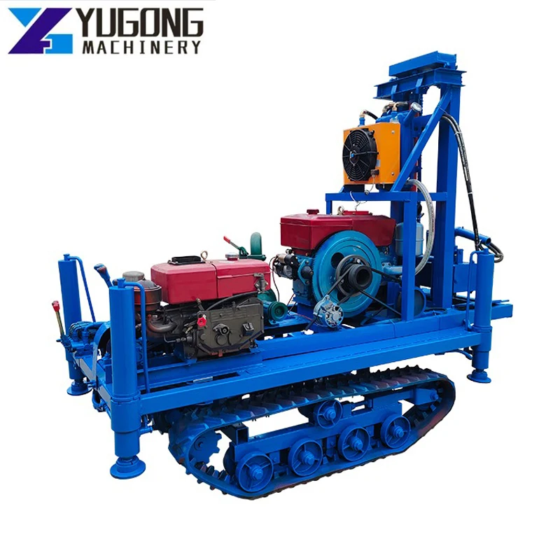 

Drilling Equipment Portable Drilling Impact Coring Water Well Drilling Rig Maximum Operating Depth 300m