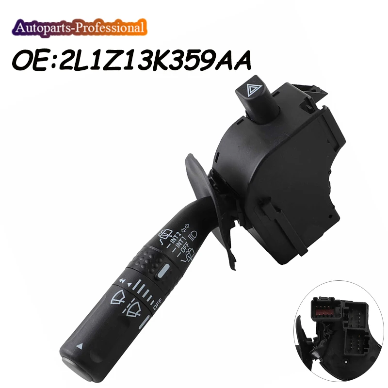 

Новый переключатель указателей поворота 2L1Z13K359AA 2L1Z-13K359-AA 2L7Z13K359AA для Ford Expedition 2002 Lincoln Aviator 2003-2005 Navigator