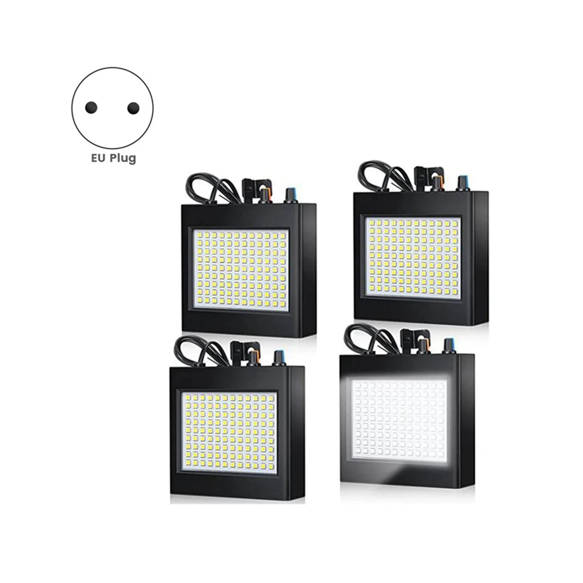 4 стробоскопические лампы белые 108 ярких лампочек лампочки для детской комнаты