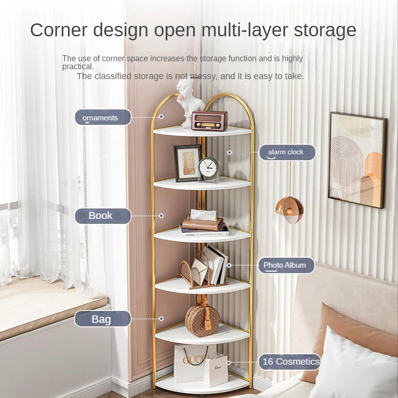 Полки для углового книжного шкафа витрина подставка комнаты органайзер