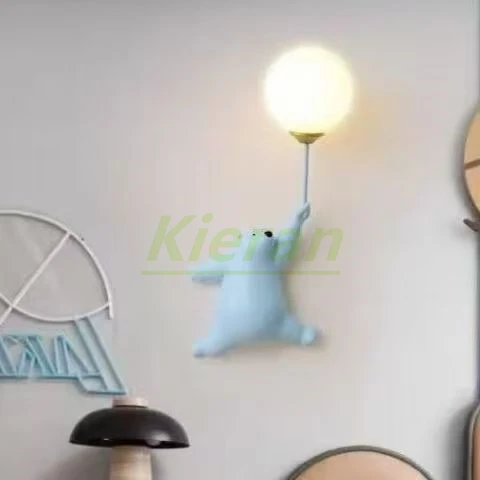 

Настенный светильник Lava Corki белый медведь