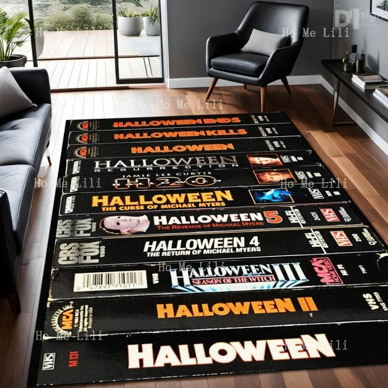 Vhs Horror Ретро фильмы Хэллоуин Серия Декор комнаты из фильма Настраиваемый