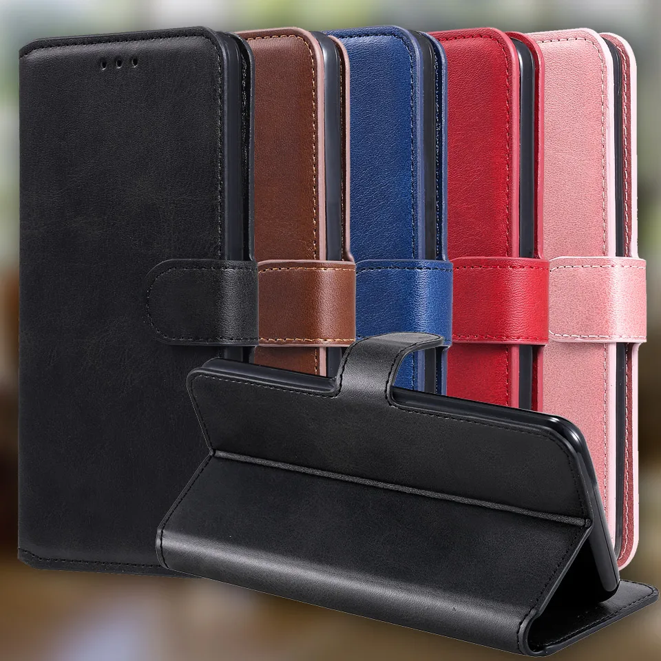 

Retro Wallet Case For Xiaomi Poco X2 F2 Pro MI Note 10 9 MI9 Lite 9T CC9 CC9E Pro A2 A3 Flip PU Leather Phone Cover Coque