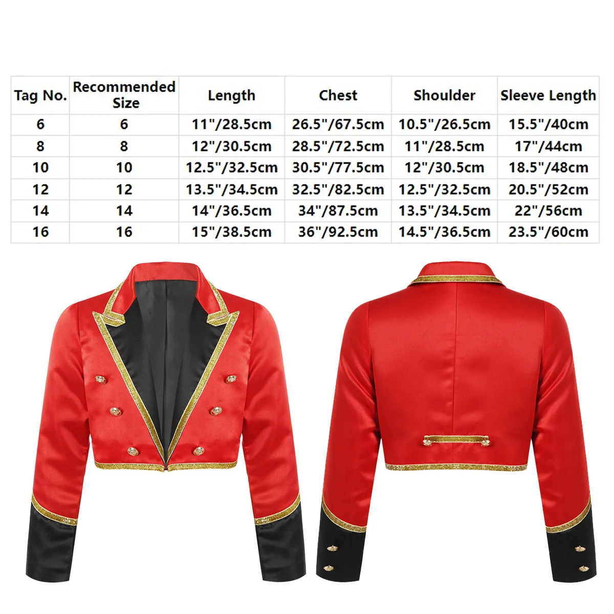 Детское цирковое пальто для мальчиков роскошное Королевское искусственное с
