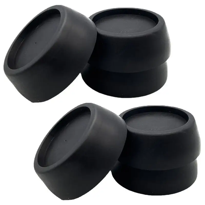

Shock Cancelling Washing Machine Support 4pcs Washing Machine Foot Pads High Friction Hard Wearing Square Rubber Foot Pads And