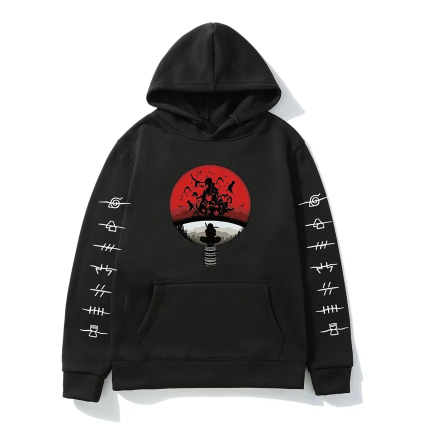 

Anime Hoodie Attack on Titan Illustration Printed Man Sweatshirt Trend Hoodies Men's Korean Oversize Sweatshirts Male Hoodie