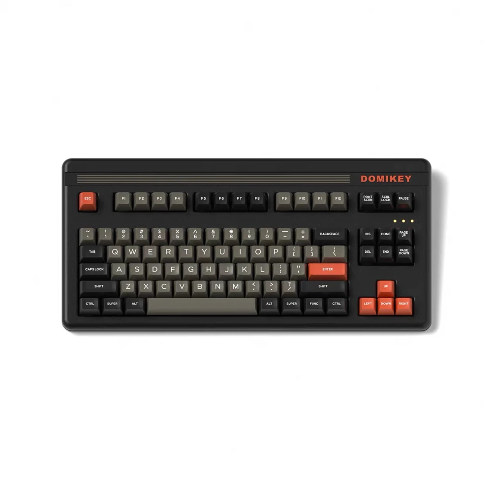 Набор колпачков для клавиш с профилем Domikey Dolch SA Doubleshot ABS 159 клавиши черный