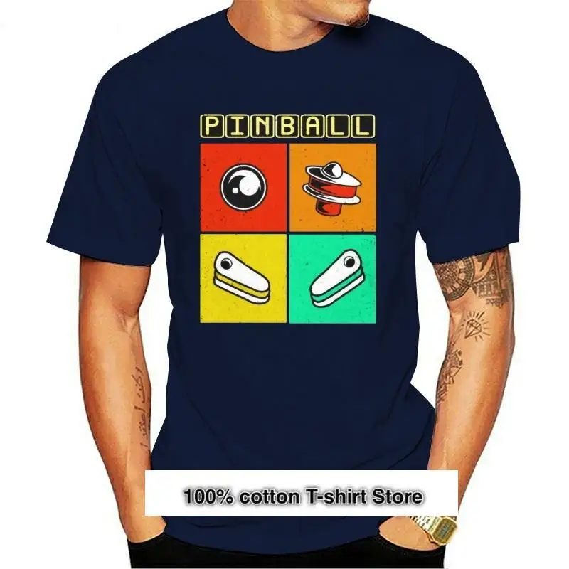 

Camiseta para hombre y mujer, camisa de Pinball(5)