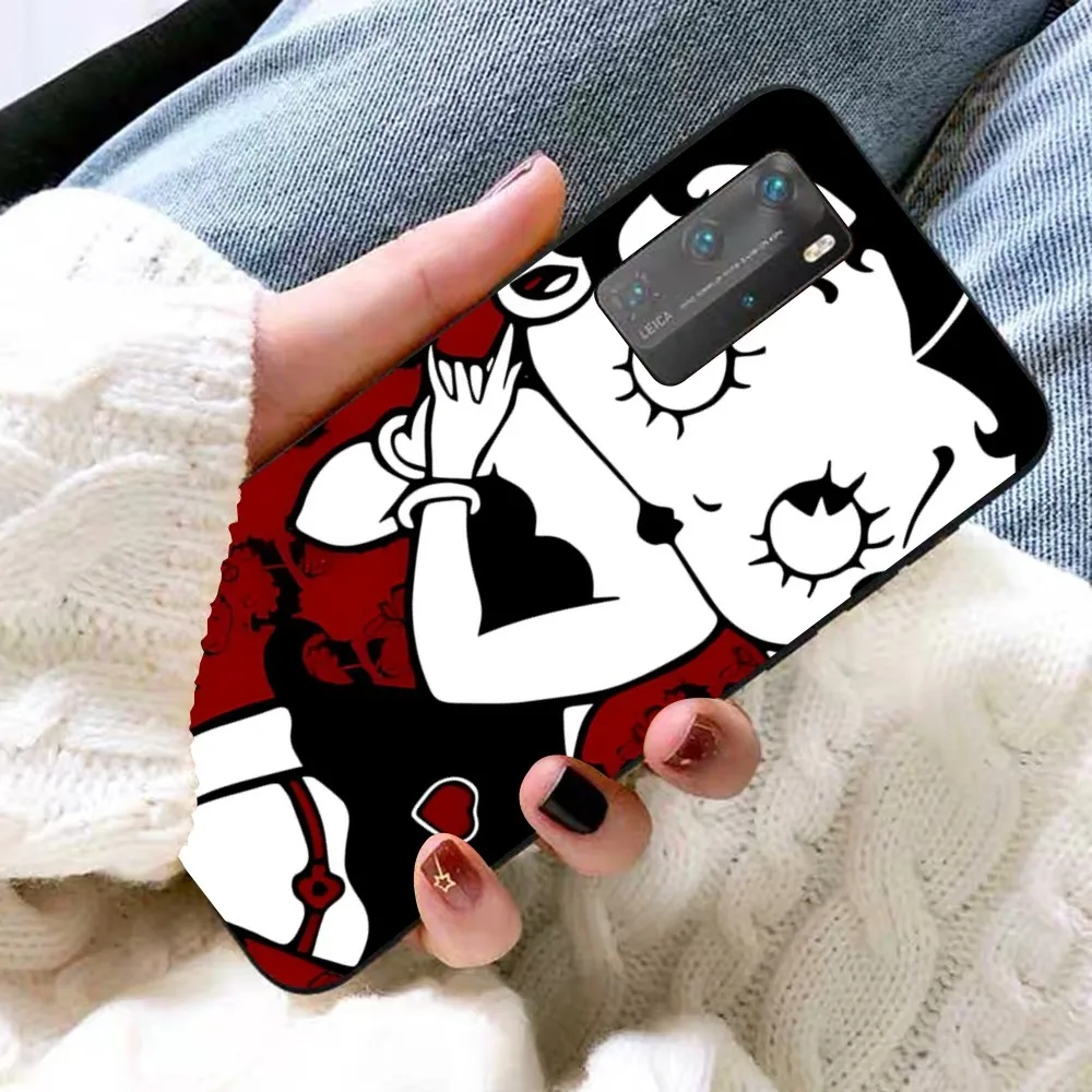 B-Bettys-Cute-B-Boops для Huawei P 8 9 10 20 30 40 50 Pro Lite Psmart Honor lite 70 Mate 20lite