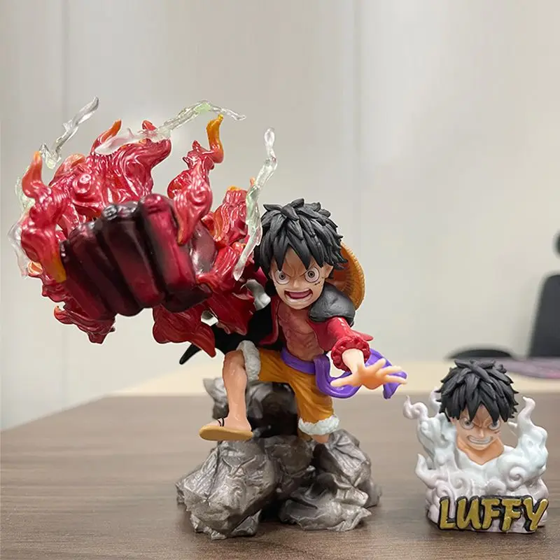 

13cm One Piece Figure Monkey D Luffy Figure Anime Action Figures Fist Luffy Collectible Doll Gift Model Kid Gift Children Toys