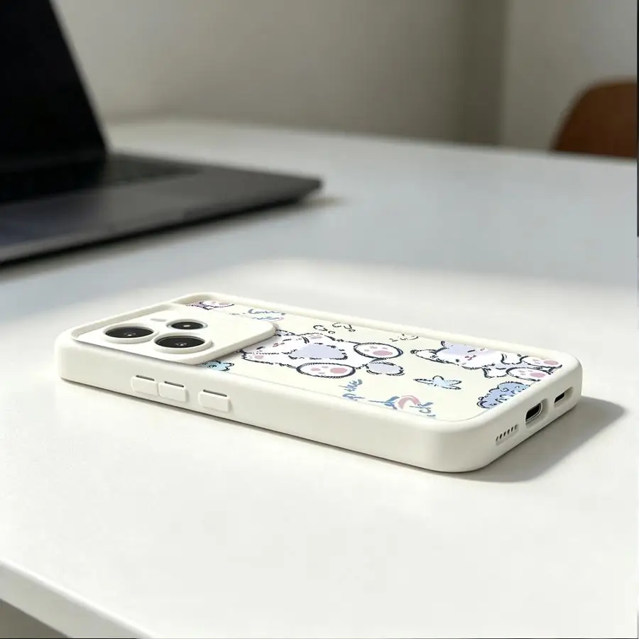 Чехол для телефона с милым принтом ягненка для Xiaomi Redmi Note 15 Pro Plus A2 A1 A5 A3 14C 13 11 9 12C 12 14 13C 10 (art.: 3920db2577262) - 3920db2577262
