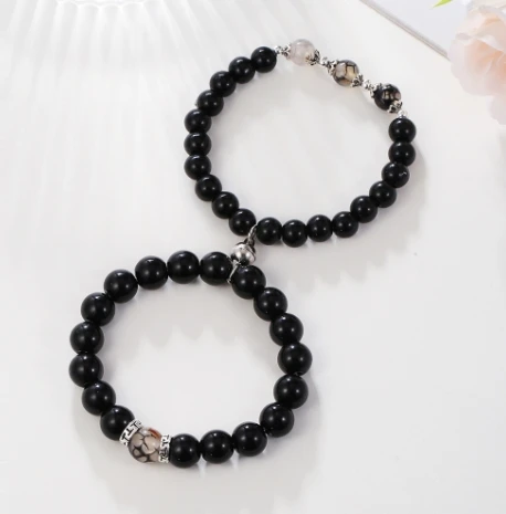 Популярный набор браслетов для пар в европейском и американском стиле комплект