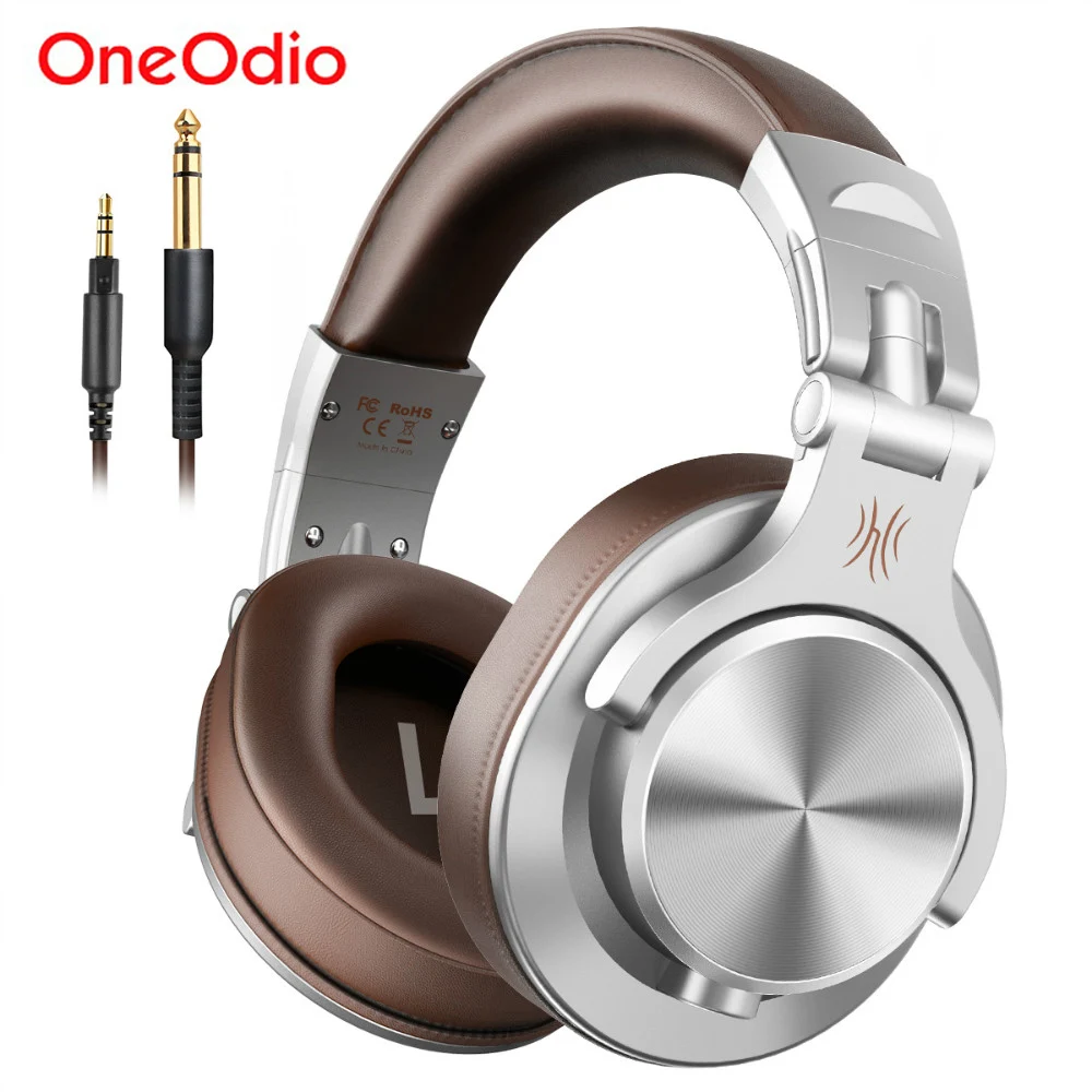 

NEW Oneodio A71 Wired Headphones For Computer Phone With Mic Foldable Over Ear Stereo Headset Studio Headphone For Recording