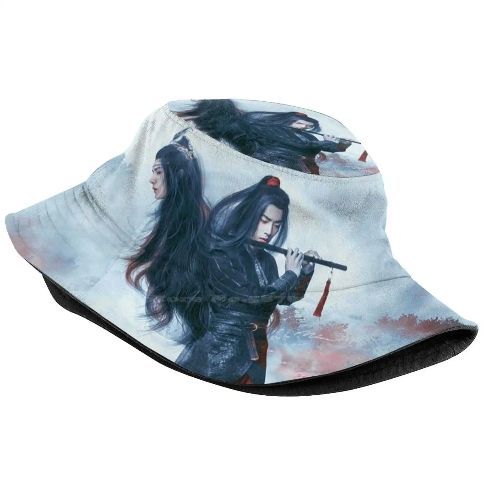 Солнцезащитная Кепка Wangxian шляпа рыбака Панама шляпы Lan Wangji Wei Wuxian Modaozushi