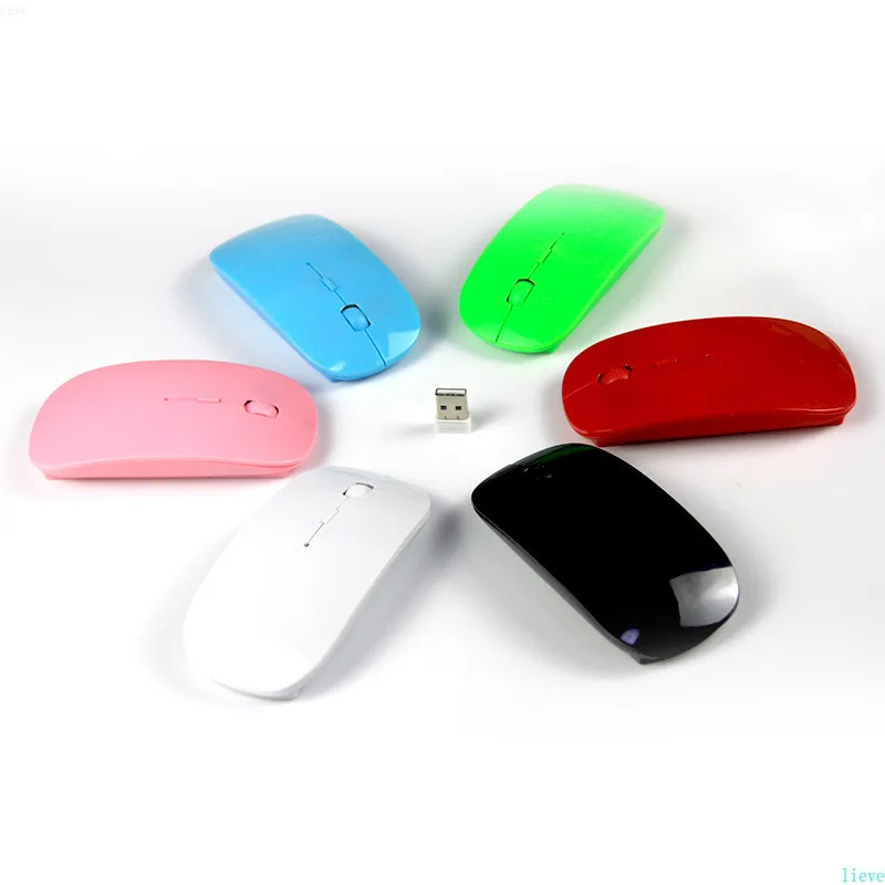 Мышь компьютерная беспроводная оптическая 1600 DPI USB 2 4 ГГц