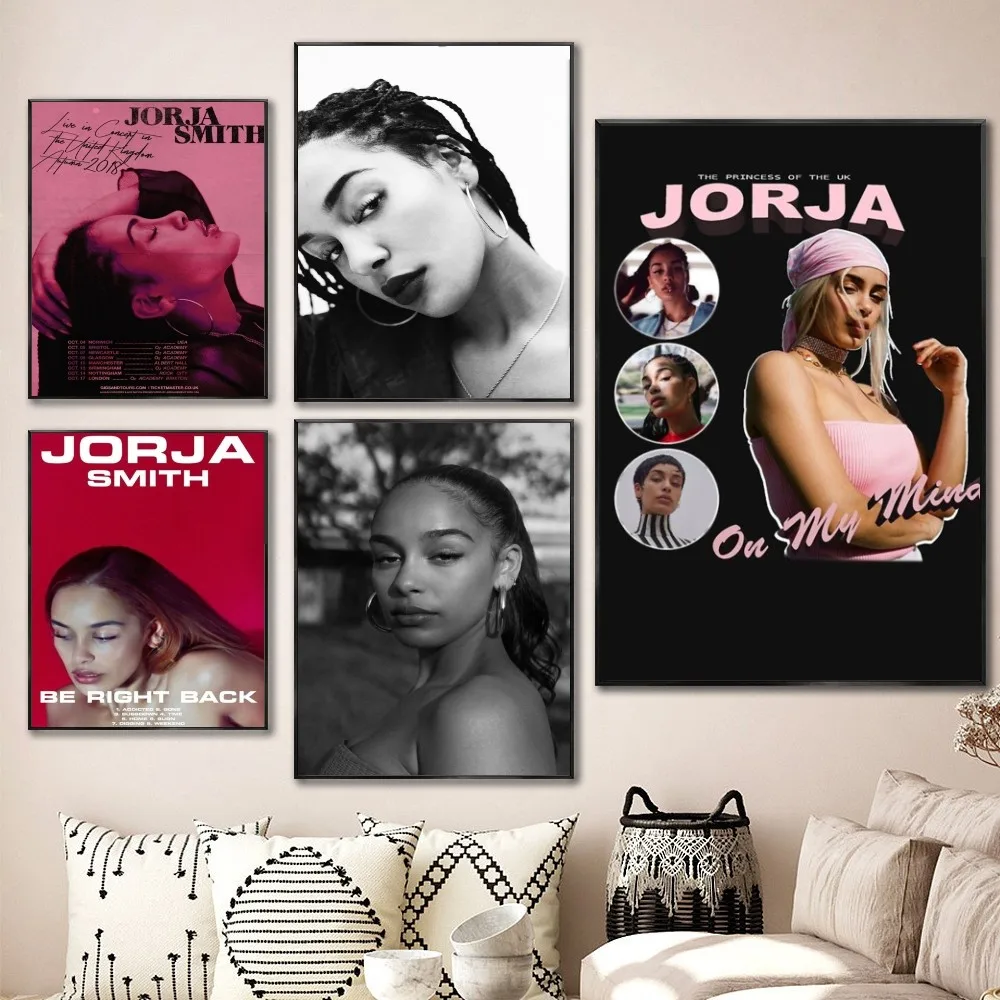 

Jorja Smith Music Star Poster Paper Print Home Living Room Bedroom Entrance Bar Restaurant Cafe Art Painting Decoration