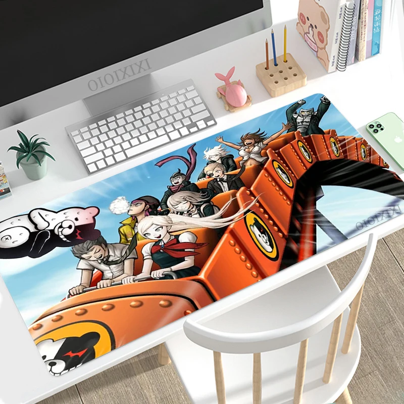 

Игровой коврик для мыши Danganronpa XL, большой, новый, HD, под заказ, коврик для мыши XXL, настольные коврики, коврик, мягкий, нескользящий, для офиса, ПК, коврик для мыши