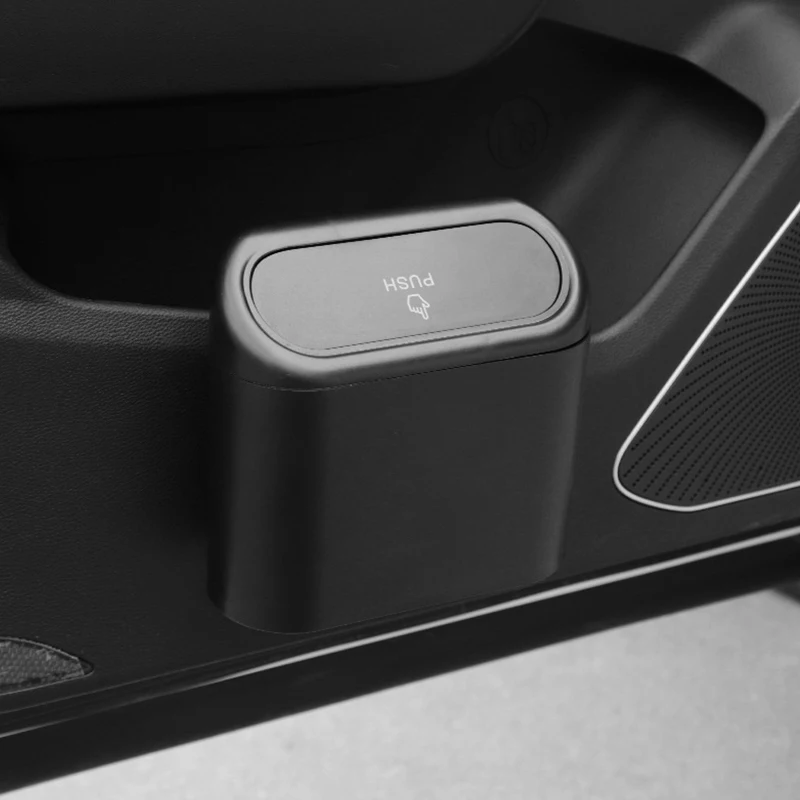 

Car Trash Can Badge Interior Accessories Auto Hanging Garbage Bin For Peugeot 308 307 206 207 3008 406 407 408 508 4008 107 108