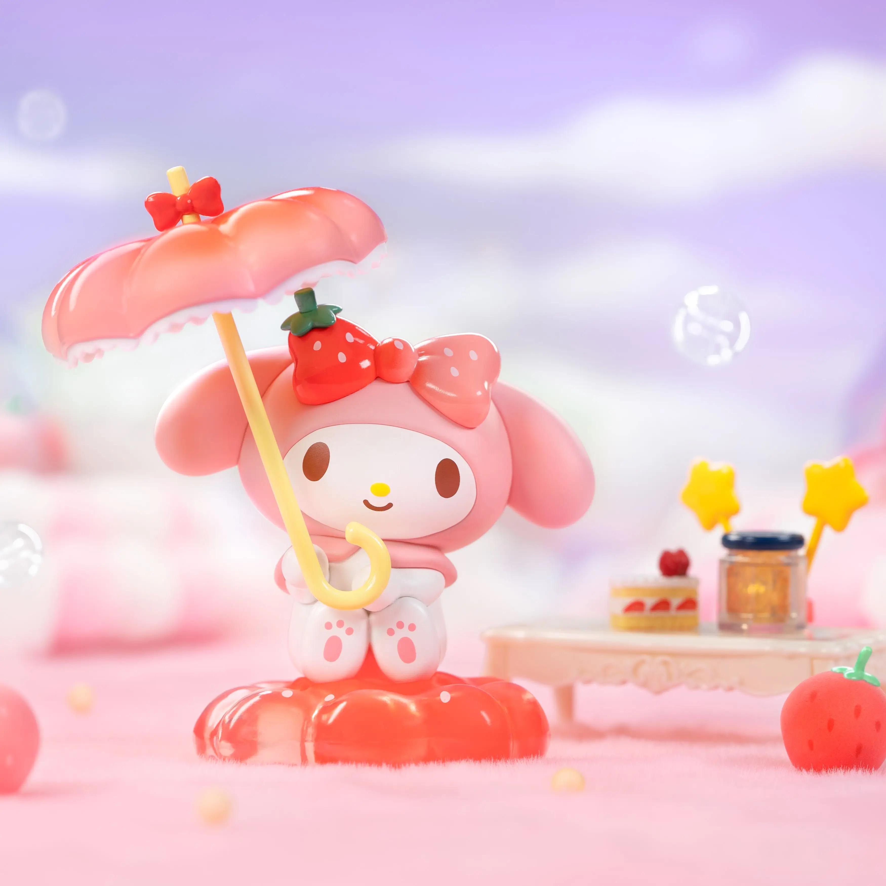 

Sanrio Blind Box Sweety Paradise Series HelloKitty Cinnamoroll Figurine Kawaii Collectable Toys For Girls