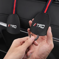 car seat headrest hook auto back seat organizer hanger storage holder for toyota trd vios avensis auris hilux corolla camry rav4