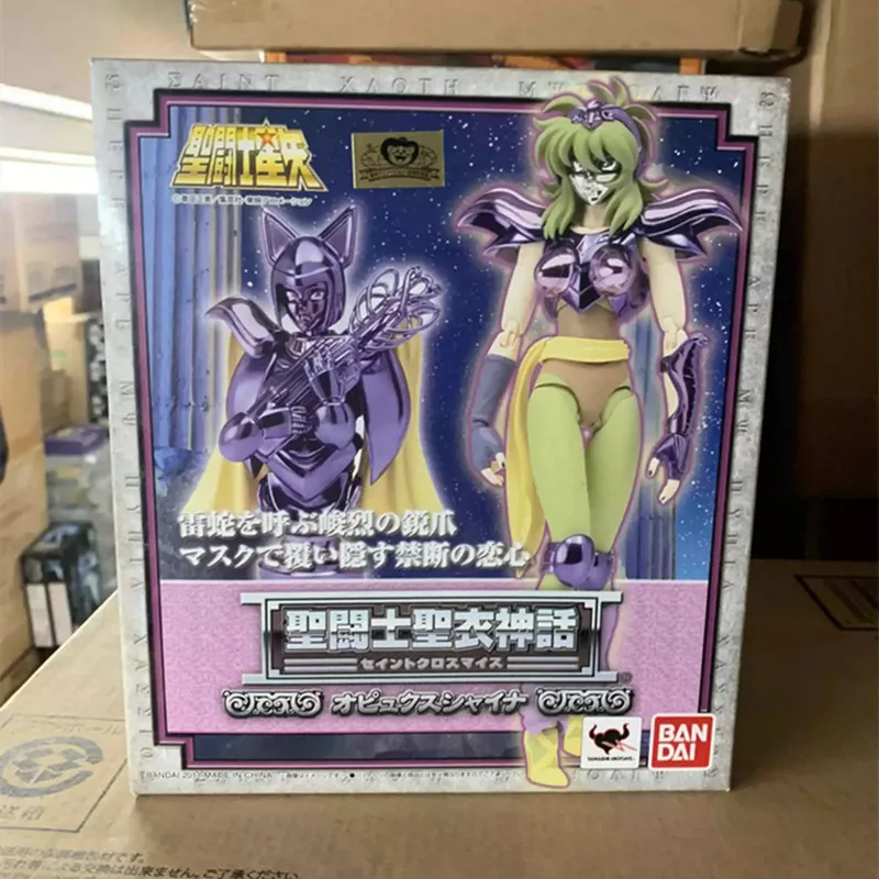 

Original Saint Seiya Cloth Myth Anime Figurine Silver Saint Ophiuchus Shaina Action Figures With Cashios In Stock Model Toy Gift