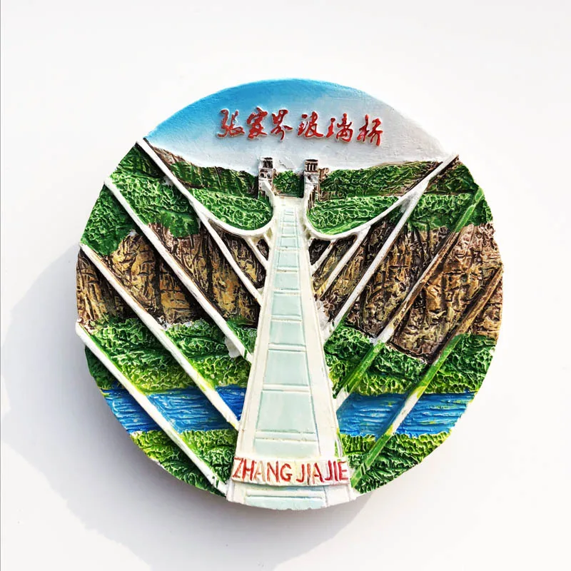 Zhangjiajie Большой Каньон стеклянный мост yuntiandu креативное туристическое памятное украшение