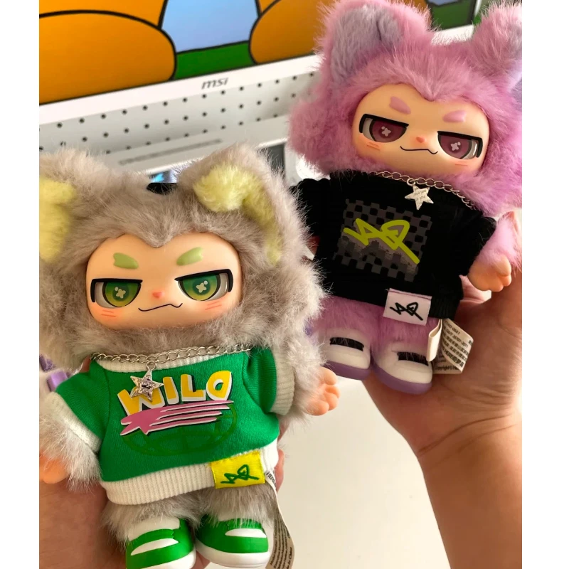 Фото Оригинальная виниловая кукла-фигурка Aoo I Am A Tule Breaker Series Blind Box в стиле Ван Ибо, брелок для сумки, таинственная коробка, подарок на день рождения №3