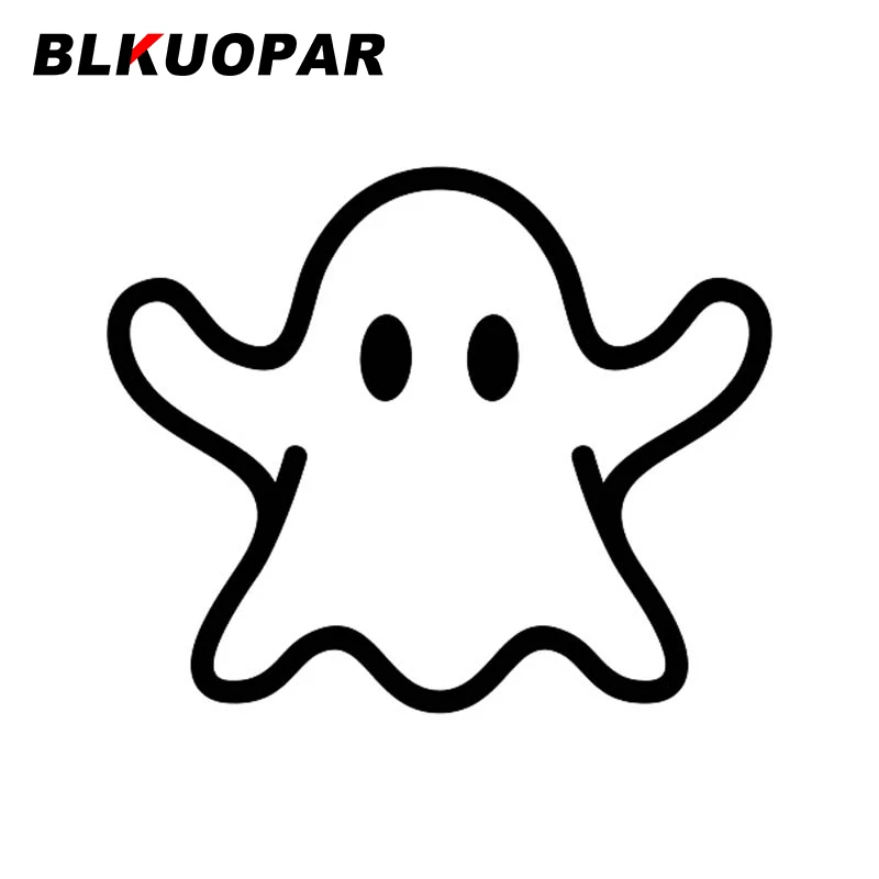 

BLKUOPAR Ghost Car Sticker Sunscreen Waterproof Original Creative Vinyl Decals Personality Motorcycle Air Conditioner Decoration