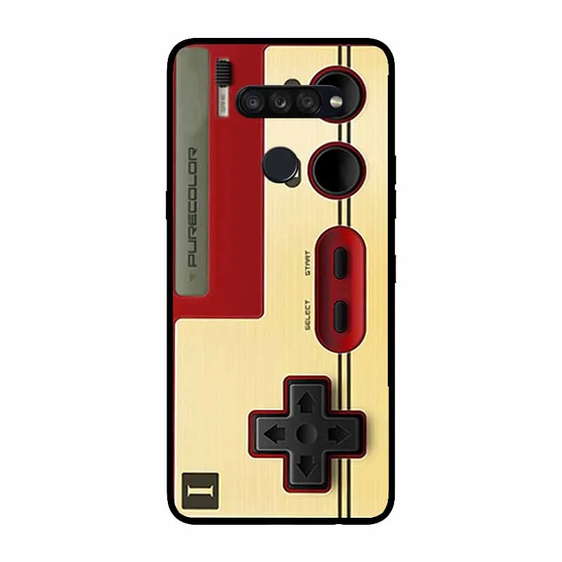 Для LG K50S чехол 6 5 &quotПопулярные рисунки черная силиконовая Мягкая задняя крышка