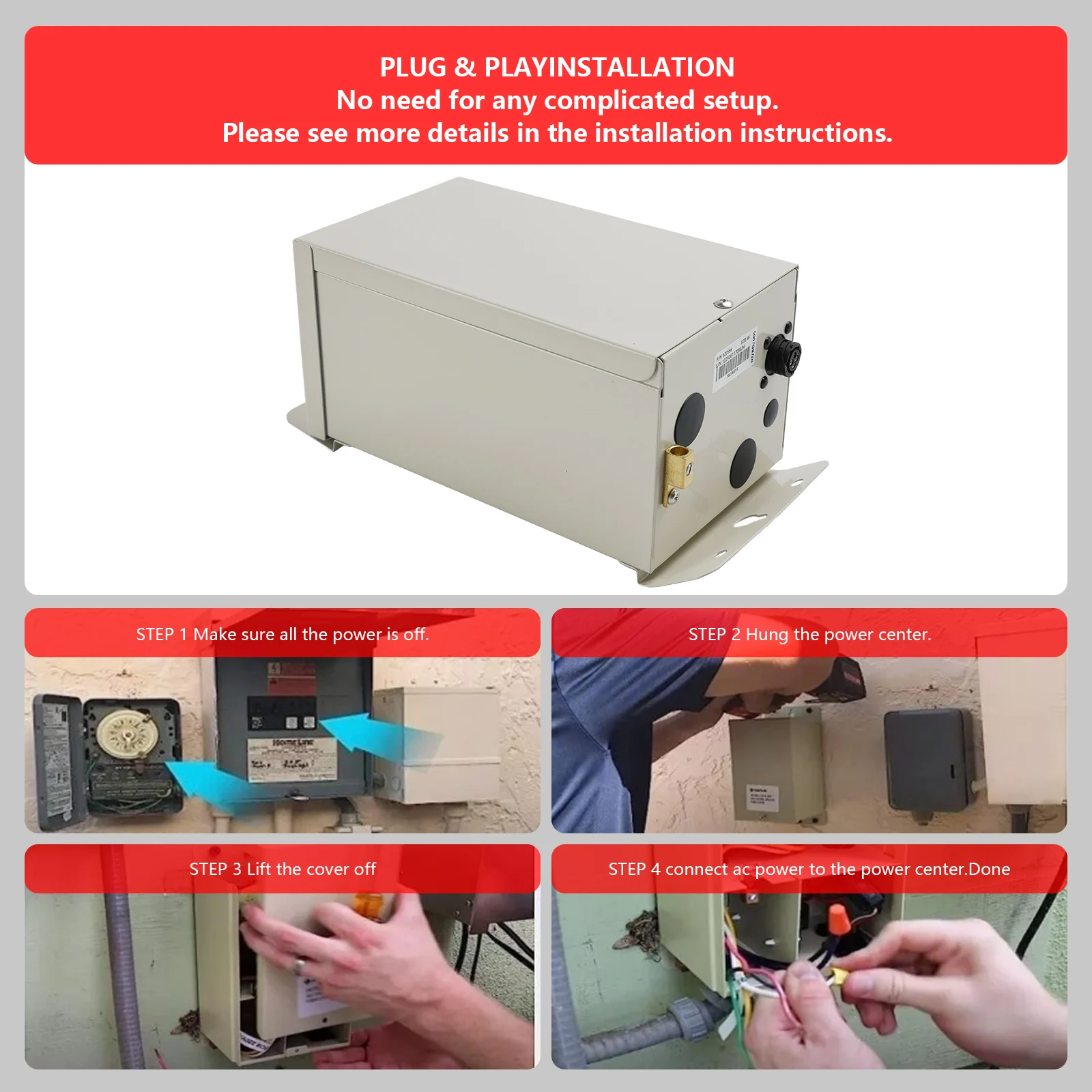 520556 силовой центр для хлорного генератора Pentair IntelliChlor IC20 IC40 IC60
