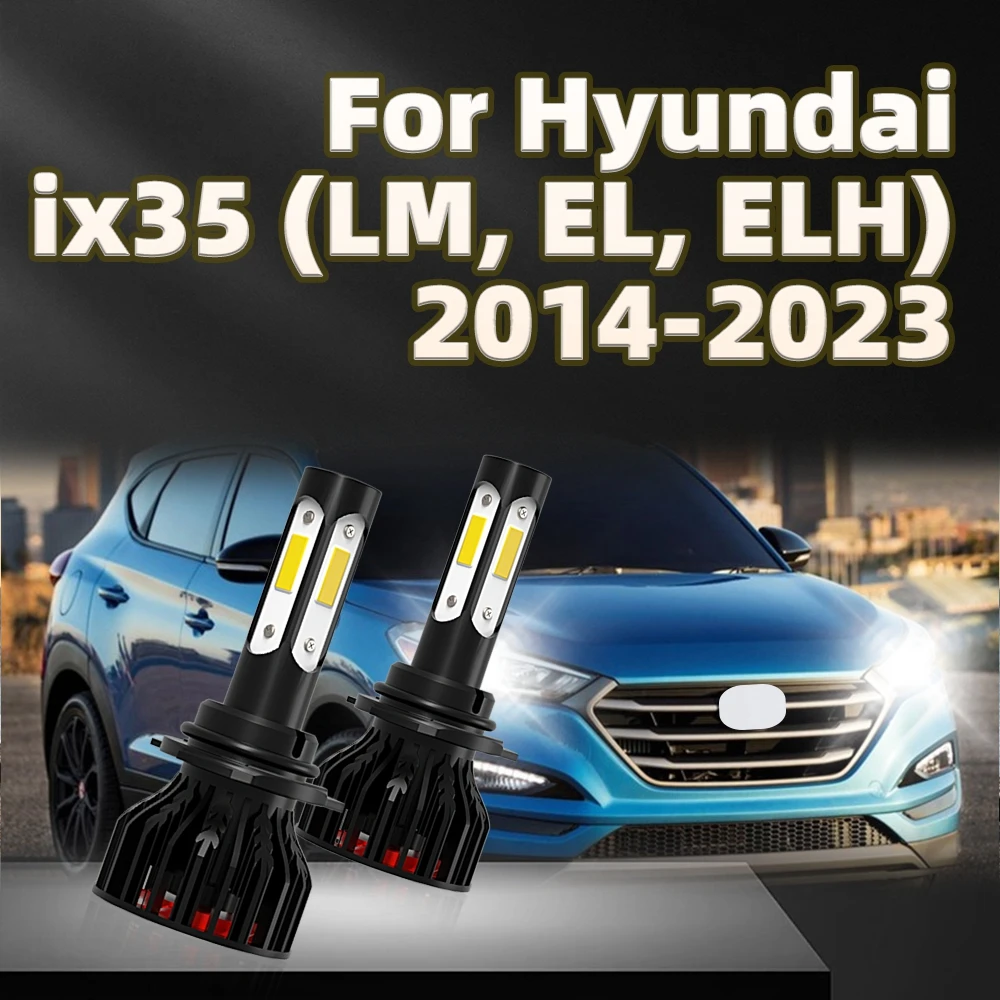 Автомобильная фара 6000K HIR2 лампочка светодиодный 130W для Hyundai ix35 LM EL ELH 2014 2015 2016 2017 2018