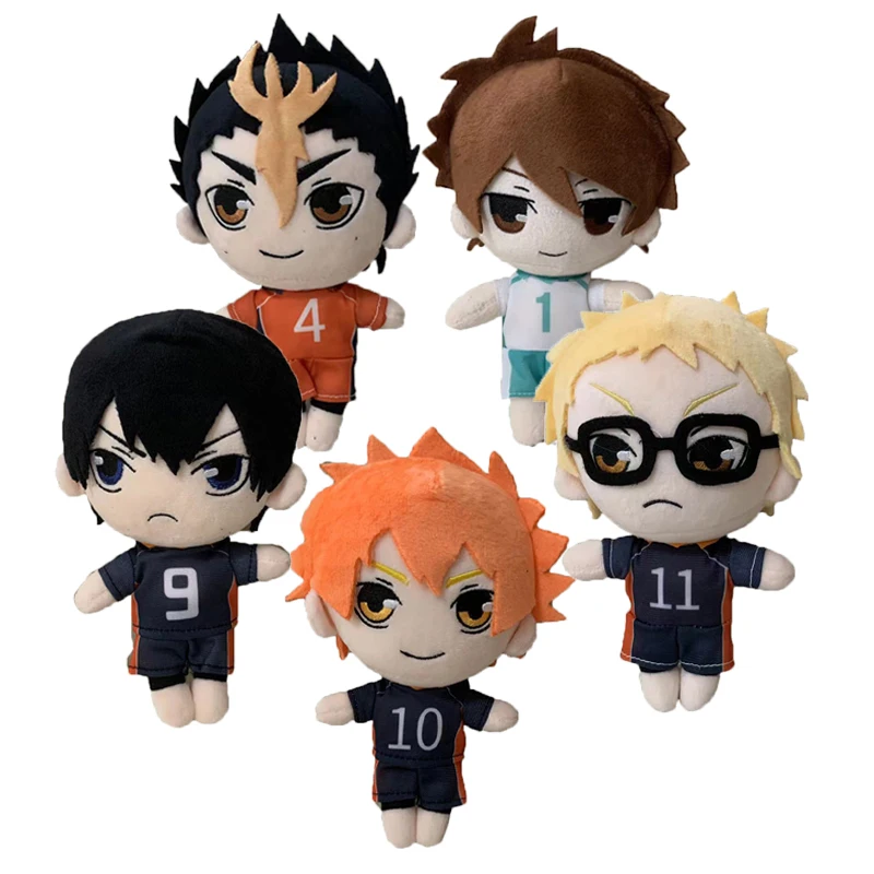 

22cm Cartoon Anime Volleyball Junior Plush Toys Soft Stuffed Boy Dolls Gifts Soft Stuffed Doll Cute Plushie Pillow Doll