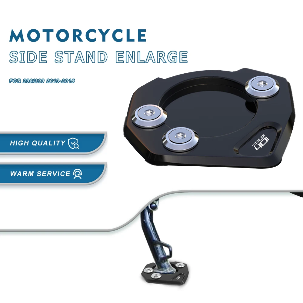 

Для Vitpilen 401 для Husqvarna Vitpilen 401 2018-2019-2020-2021-2022-2023-для мотоцикла CNC Выдвижная подставка пластина боковая подставка подкладка увеличитель