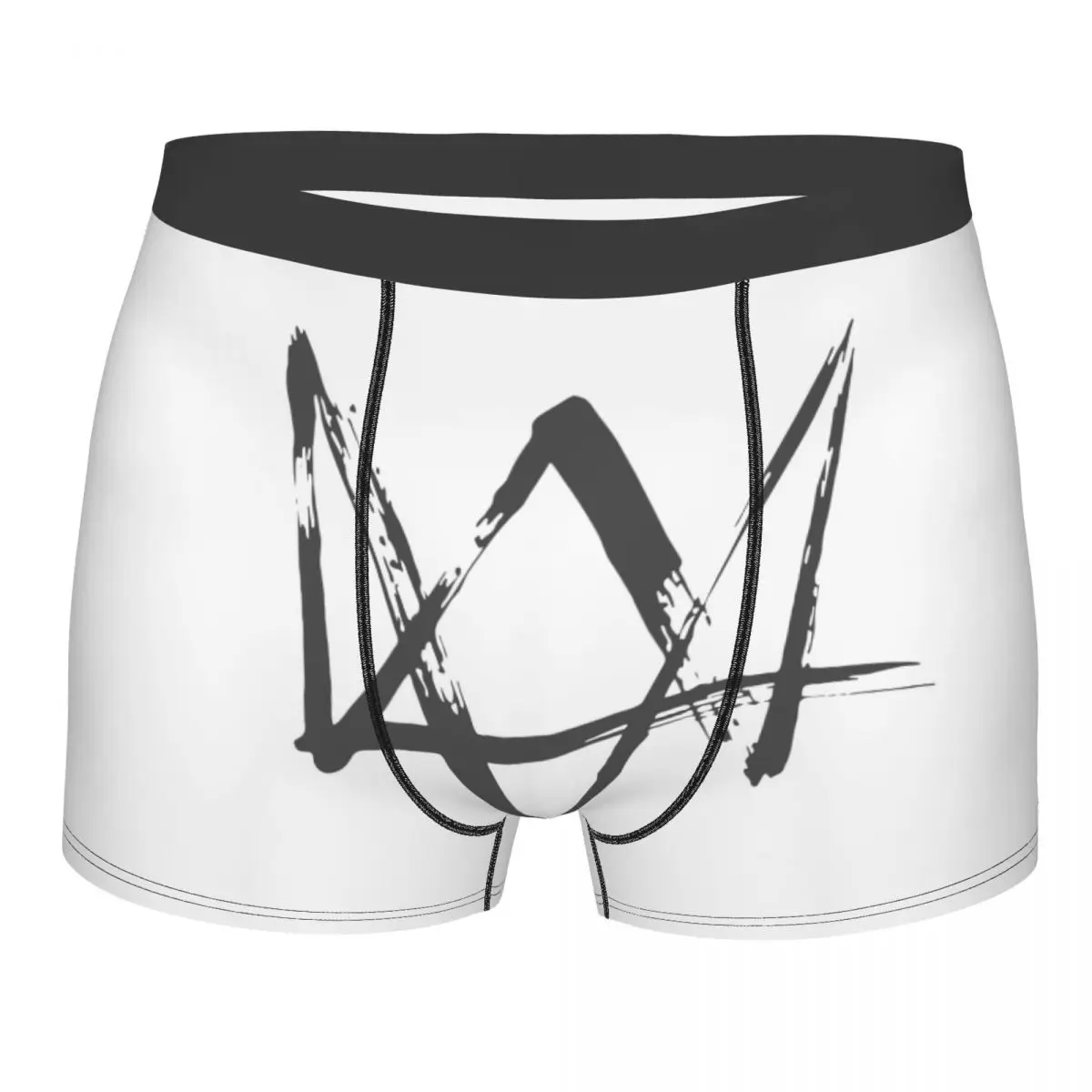 

Humor Boxer Shorts Panties Briefs Men Watch Dogs Legion Underwear Breathable Underpants for Homme Plus Size