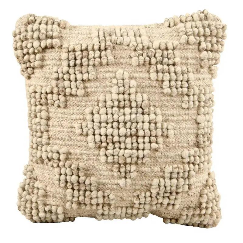 

Cream Decorative Pillow