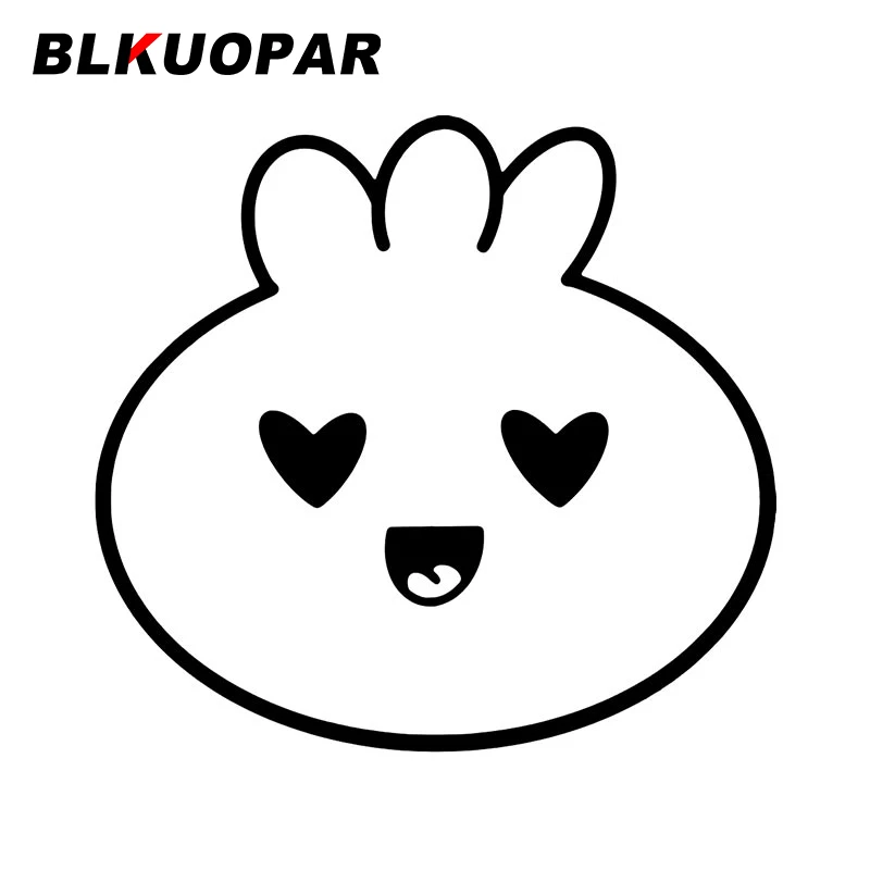 

Модная Автомобильная наклейка BLKUOPAR с изображением вареников сердца, устойчивая к царапинам защита двери автомобиля, индивидуальная креати...