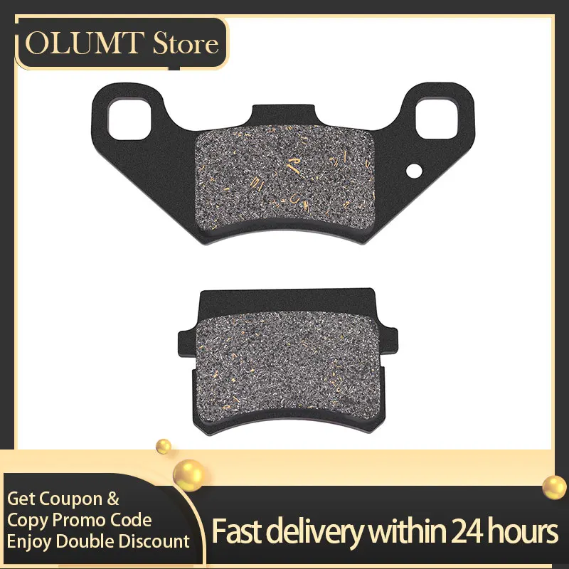 Передние и задние тормозные колодки UTV ATV Quadcycle для QUADZILLA BR200 XRV250 XRV250E RL300 XL300 BR250 RV125 Midi RV RV150