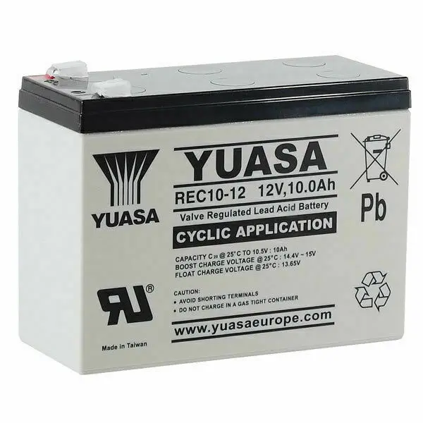 

Новинка, 2 аккумулятора для инвалидных колясок YUASA 12В 10АЧ (как 7Ач, 9ач и 12Ач)