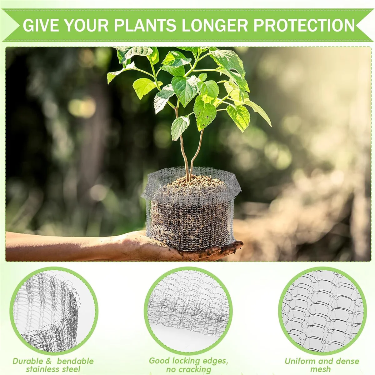 Корзины для защиты корней растений Проволочная Корзина сетчатые проволочные