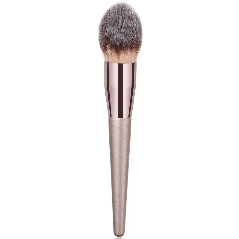 1pcs Makeup Brushes Champagne Gold Premium Synthetic Concealers Foundation Powder Eye Shadows brochas maquillaje | Красота и здоровье