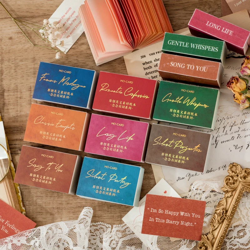 

100 Pcs Colored Vintage Dictionary Decorative Craft Papers Dictionary For Scrapbooking Paper Stationary