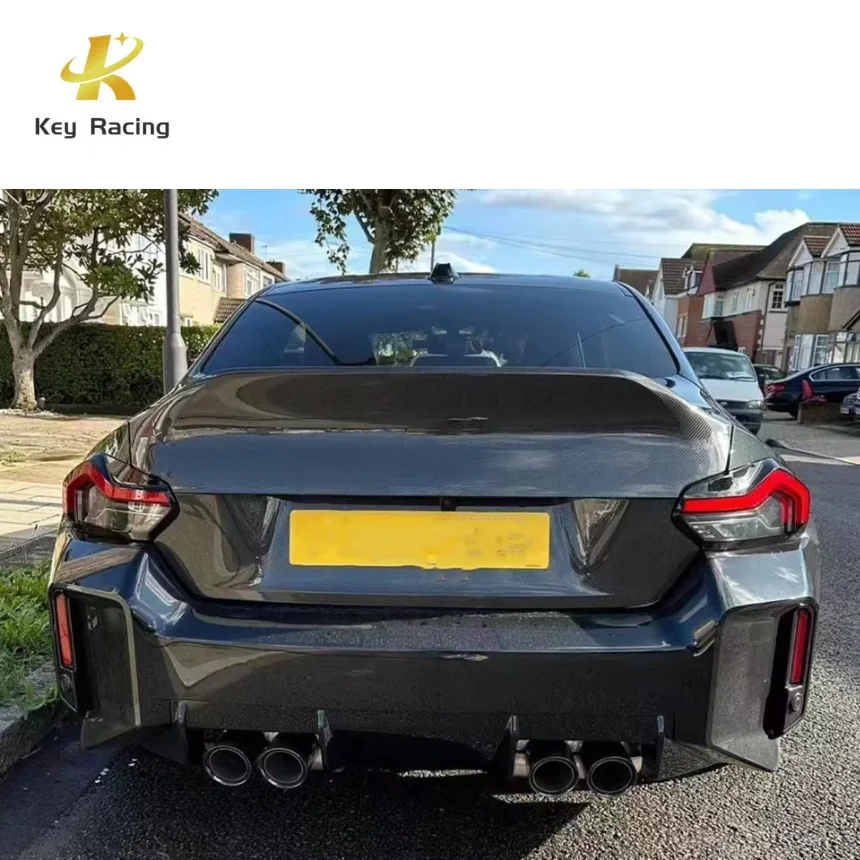 BMW G87 G42 M2 Задняя крышка багажника Высококачественная задняя из углеродного